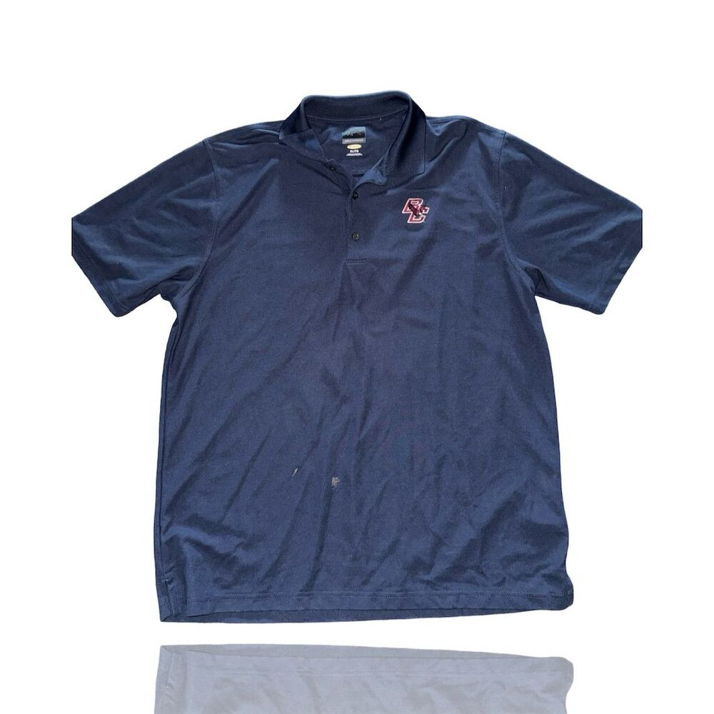 Antigua Boston College Eagles Men's Polo Shirt Blue XL Sports Team Spirit